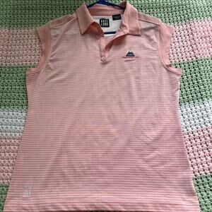 Women’s Golf Polo Kate Lord Sugarloaf Golf Club Sleeveless Size Large
